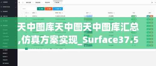 天中图库天中图天中图库汇总,仿真方案实现_Surface37.552-2