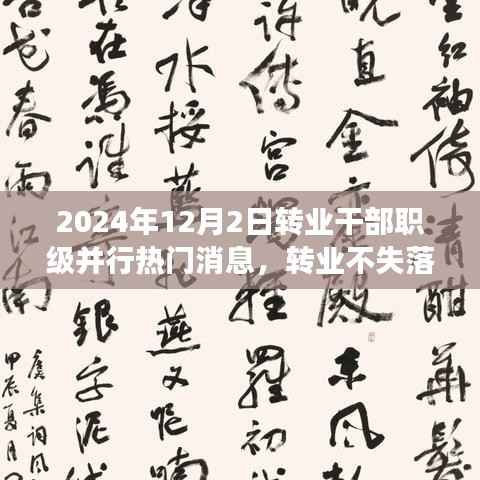 转业干部职级并行改革,张大哥的新篇章与暖心日常之旅