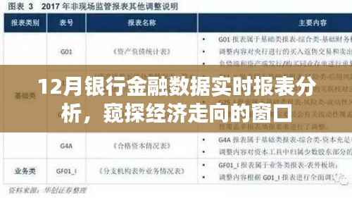窥探经济走向,12月银行金融数据实时报表深度分析