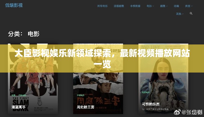 大臣影视娱乐新领域探索,最新视频播放网站一览
