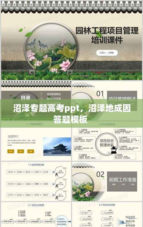 沼泽专题高考ppt,沼泽地成因答题模板